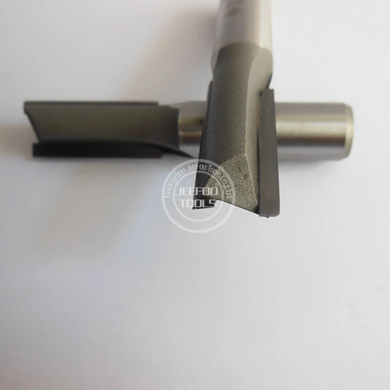 12.7*12.7*30 mm CNC TCT 2 Flutes Straight Bit 12.7mm End Mill Wood Cutting Tools Straight Router Bits For Solid Wood