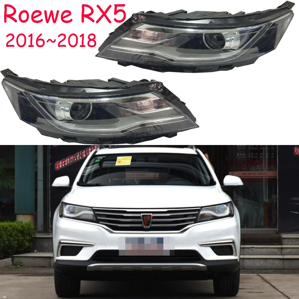 

Halogen Accessory Parts Lamp Styling Assessoires LED Drl Side Turn Signal Automobiles Roewe Rx5 Headlights Car Lights Assembly