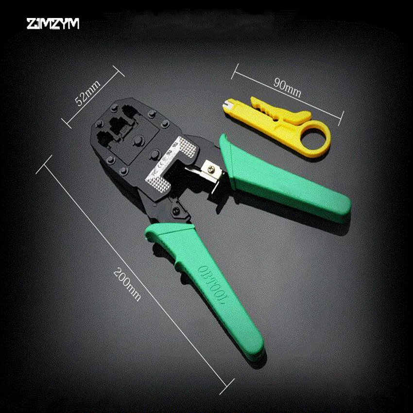 Network Clamp Electrician Insulated Wire Strippers Pliers Internet Cable Crimping Wire Cutter Cut Pliers Hand Tools