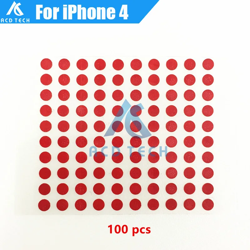 100pcs/lot Water Damage Seal Warranty Indicator Set Sensors Stickers for Apple iPhone 4 4G Motherboard Waterproof Stickers