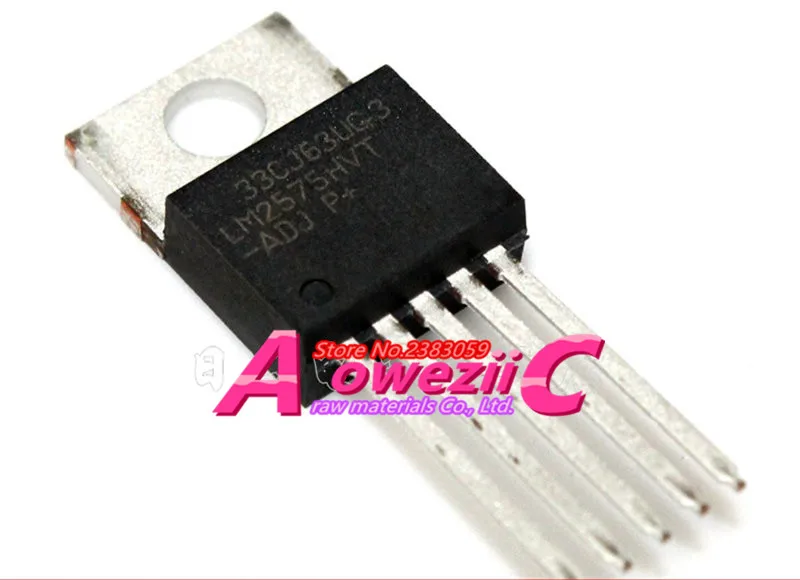 

Aoweziic 2017+ 100% new imported original LM2575 LM2575HVT-ADJ TO-220 high current can reach 60V