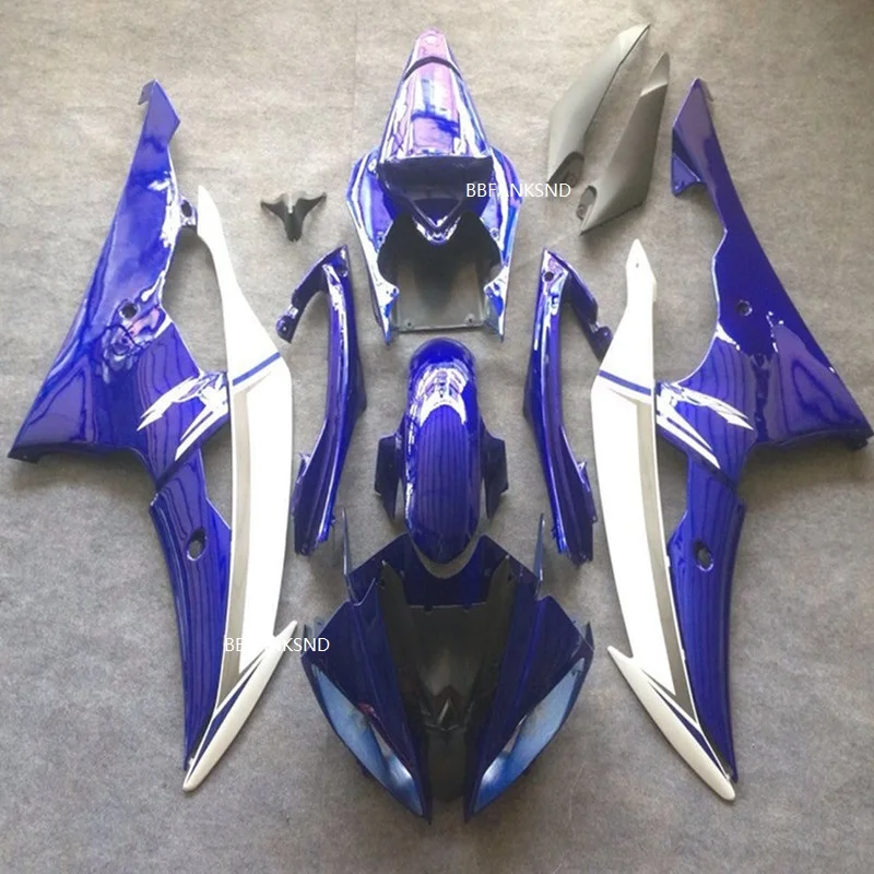 

Fit for Yamaha motorbike mold blue white YZFR6 08-14 YZF R6 08 09 10 12 14 YZF600 parts YZF-R6 2008 2010 2014 Fairings