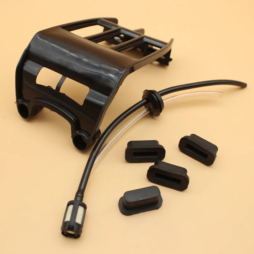 Fuel Tank Guard Shield Support Rubber Mount Fuel Hose Grommet Kit Fit Honda GX35 UMK435 HHT35S Engine Motor Trimmer Brushcutter