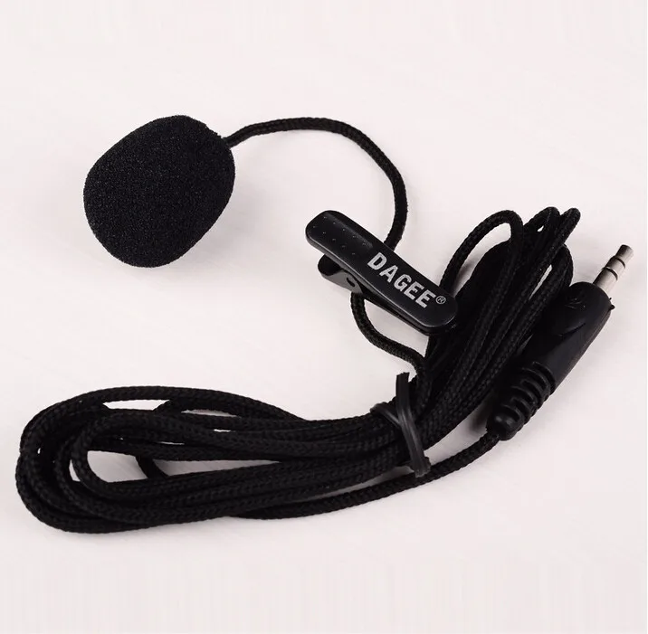 Dagee-minimicrófono portátil DG-001MIC, cable de micrófono Lavalier para Micor, alta calidad, venta al por mayor, envío gratis
