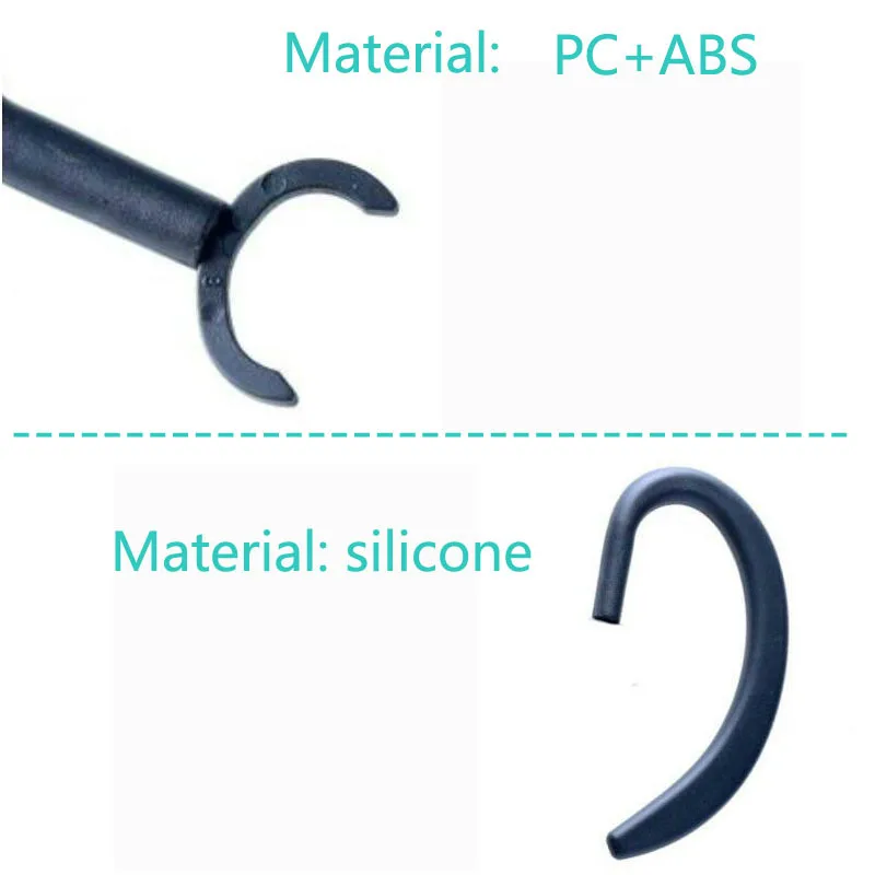 5mm 6mm 7mm 8mm 9mm 10mm Bluetooth Kopfhörer Ohrbügel Schleife Clip Versenkbare wirbelnde Ohrbügel Ersatz Kopfhörer Zubehör