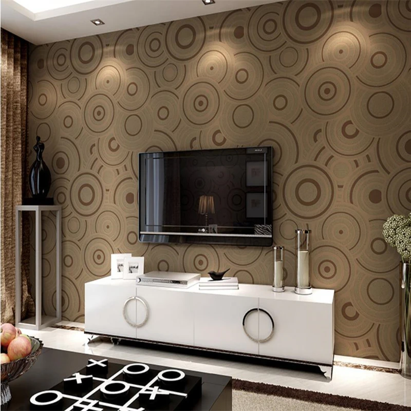 beibehang-modern-simple-bedroom-living-room-tv-background-wallpaper-3d-stereo-circle-thick-deer-skin-walls-3d-wallpaper-roll