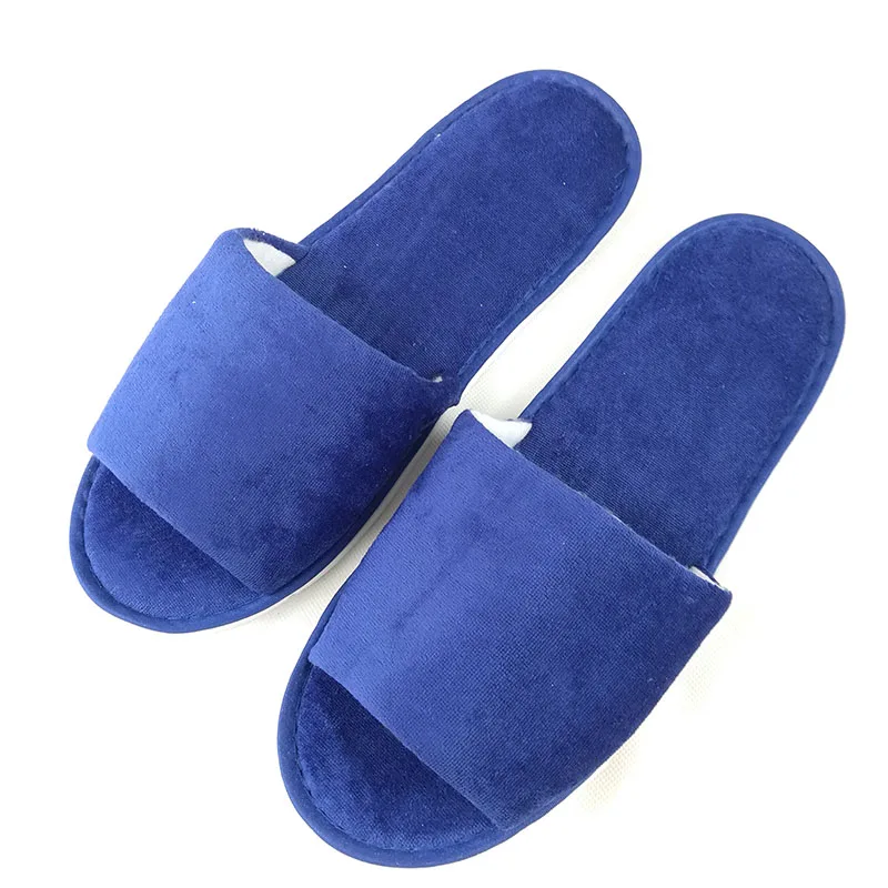 FAYUEKEY Wholesale Spring Summer Open-Toed Hotel Slippers Thickening Non-Slip Home Hospitality Guest Indoor\Floor Slippers Shoes