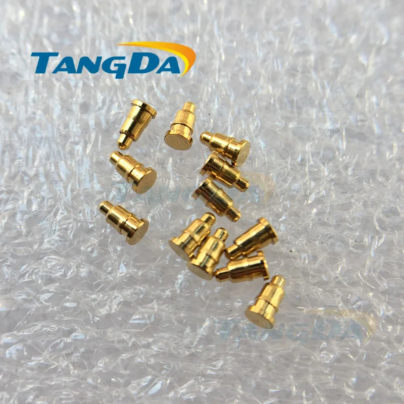 Tangda 1000pieces 2*3.5mm D 2*3.5 spring probe PCB test pin High current Guide locating pin Pogo pin for charging connector A.