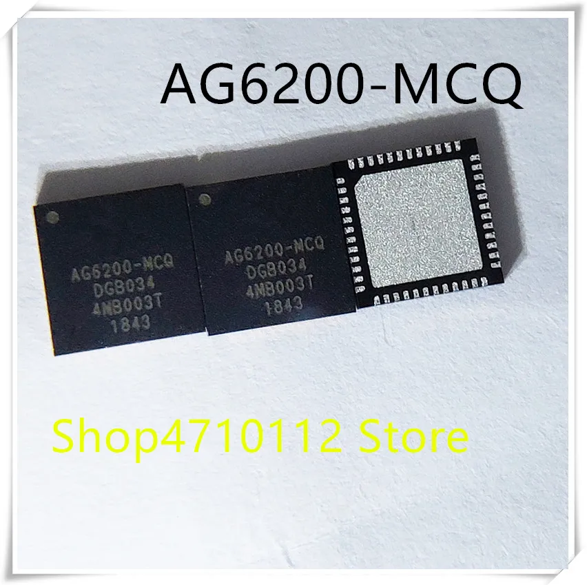 

NEW 10PCS/LOT AG6200-MCQ AG6200 QFN48 DAC digital-to-analog conversion HDMI VGA