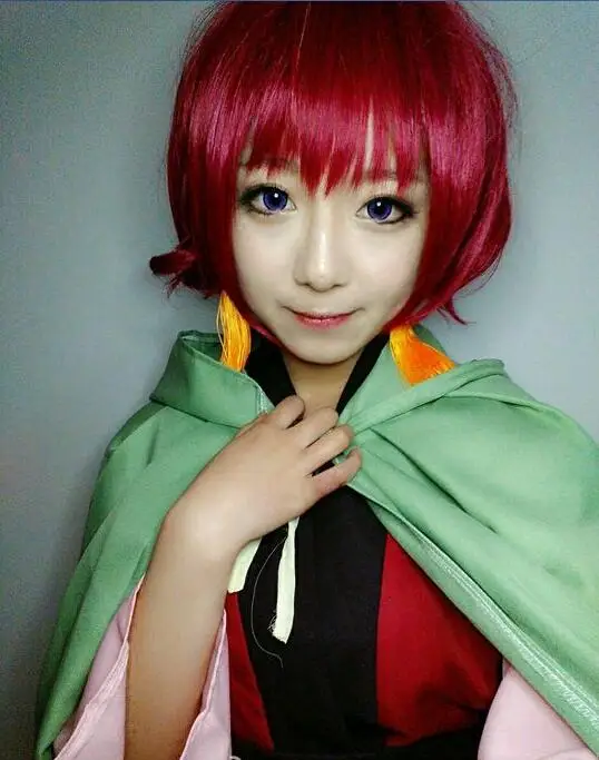 2017 Yona of the Dawn Akatsuki no Yona Cosplay Costume+Cape+Earrings