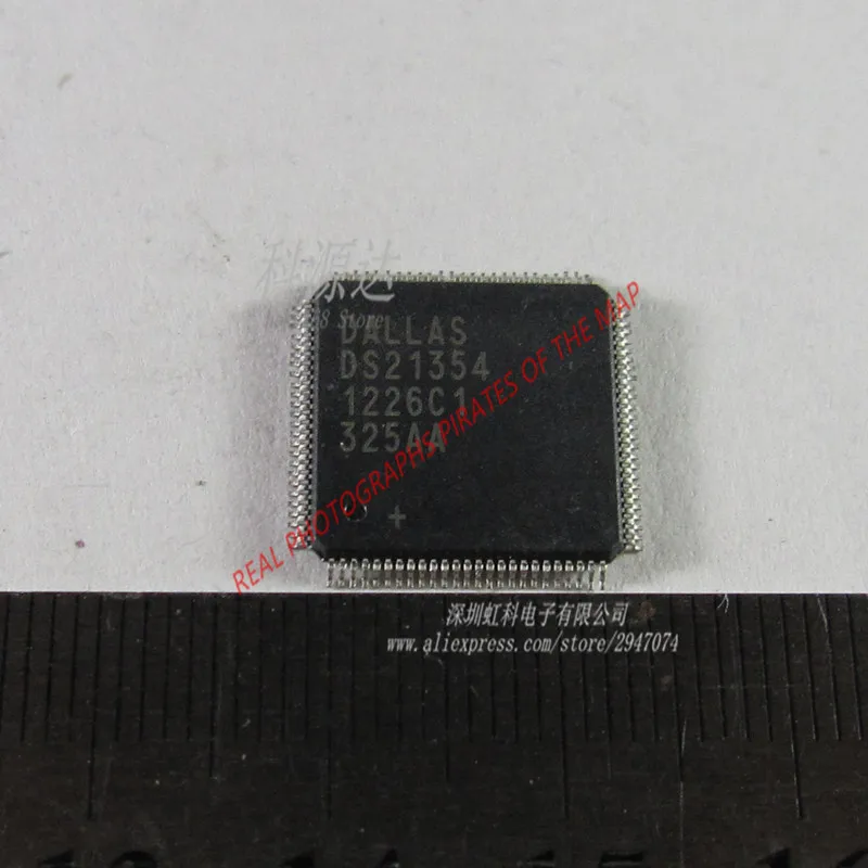 

1pcs DS21354L QFP-100 3.3V/5V E1 Single-Chip Transceivers In Stock