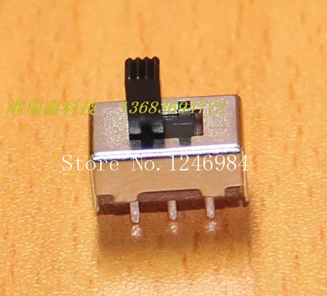 

[SA]Small electronic switch toggle vertical sliding board DC DC welding power switch SS-22F04--200pcs/lot