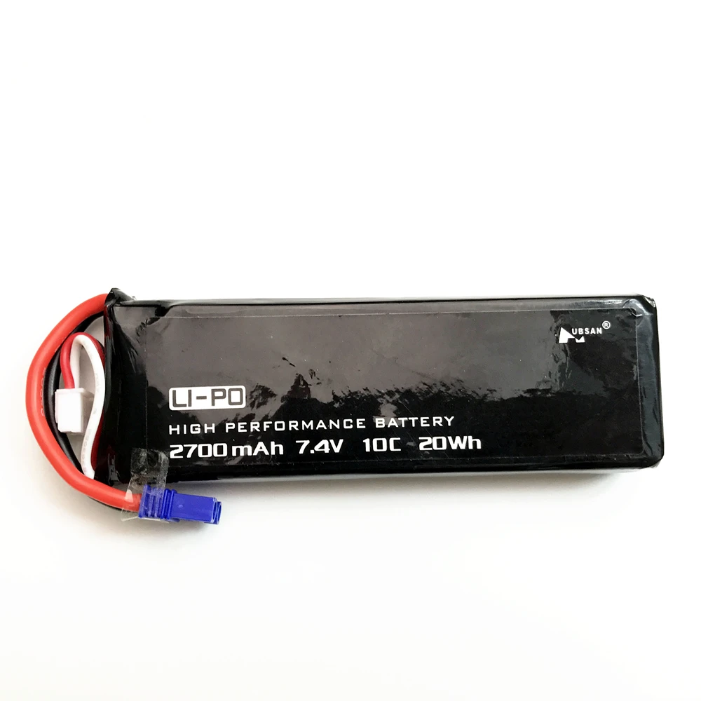 Original Hubsan H501C H501S X4 7.4V 2700mAh lipo battery 10C 20WH battery For RC Quadcopter Drone Parts