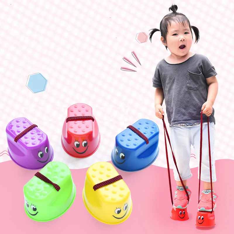 

Amazing Foam Pogo Bounce Shoes Jumper Crazy Jumping Frog Jumping Shoes Children Kids Toys Outdoor Sport Training Balance Gift