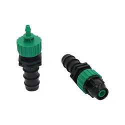 Nawadnianie rolnicze 16mm złącze węża do 4mm lub 8mm automatyczne kroplówki nawadnianie adapter rurowy armatura 1 sztuk