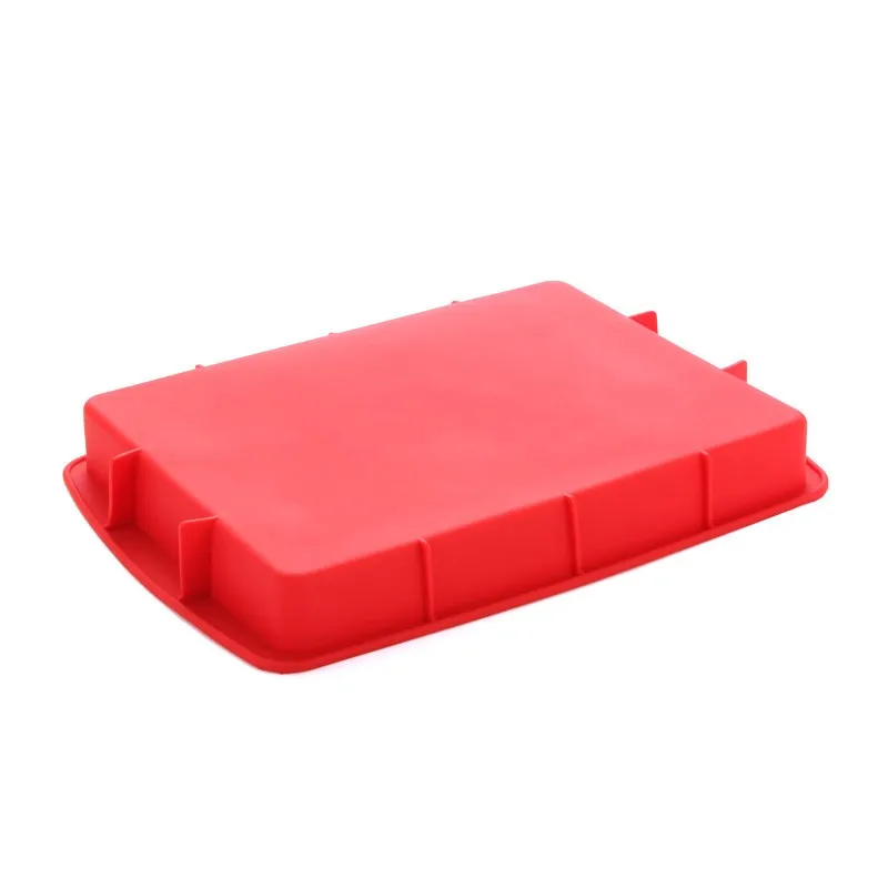 DIY Cake Tools Non-stick Rectangular Silicone Cake Mold Cake Pan Baking Tools For Cakes Heat Resistant Bread Toast Mold