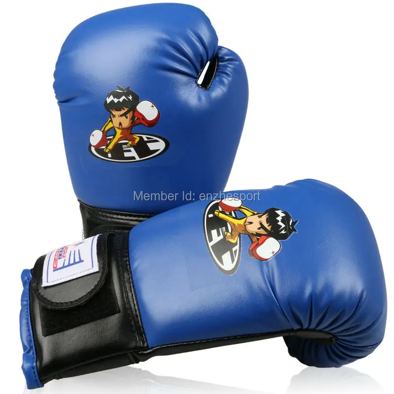 PU Kids Cartoon Boxing Gloves Training Age 4-13 Years Youth Gifts Boxing Sandbag Gloves for Children Adult