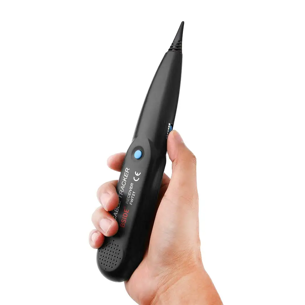 Kabel Tracker RJ11 Kawat Tracer Ethernet Tracker Telepon Tone Generator Line Toner Tester untuk Jaringan Telepon