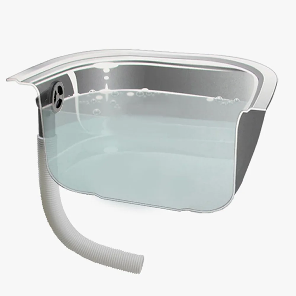 Talea Vaatwasser Spill Slang Upside Ronde Vorm Sink Anti-Overloop Sink Overloop Joint Verbinding Keuken Wastafel Accessoires