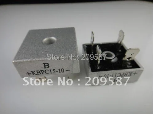 50* 15A 1000V Metal Case Bridge Rectifier SEP KBPC1510