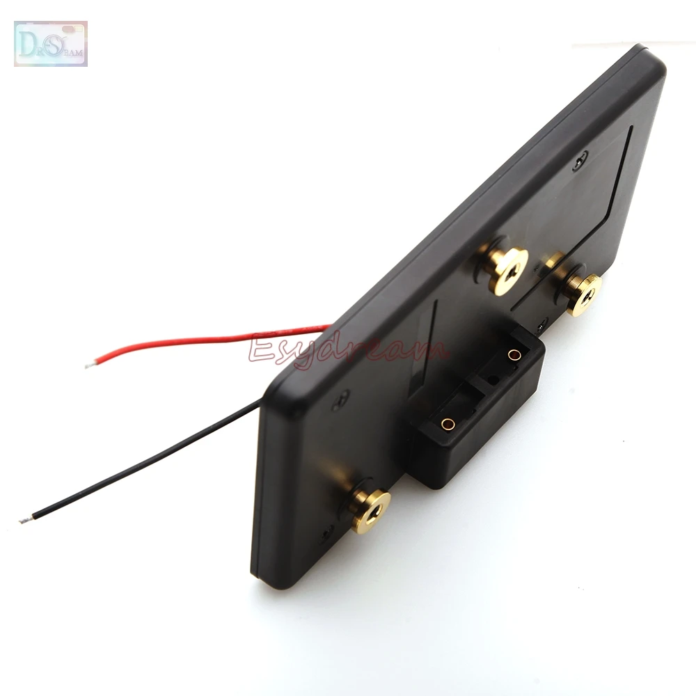 Placa adaptadora de batería para Anton Bauer, fuente de alimentación de montaje dorado, DSLR Rig d-tap A-GP