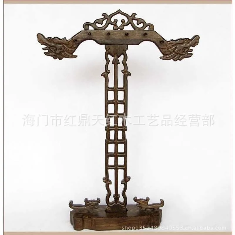 

High-grade quality wenge wood crafts Silong brush holder brush holder factory direct