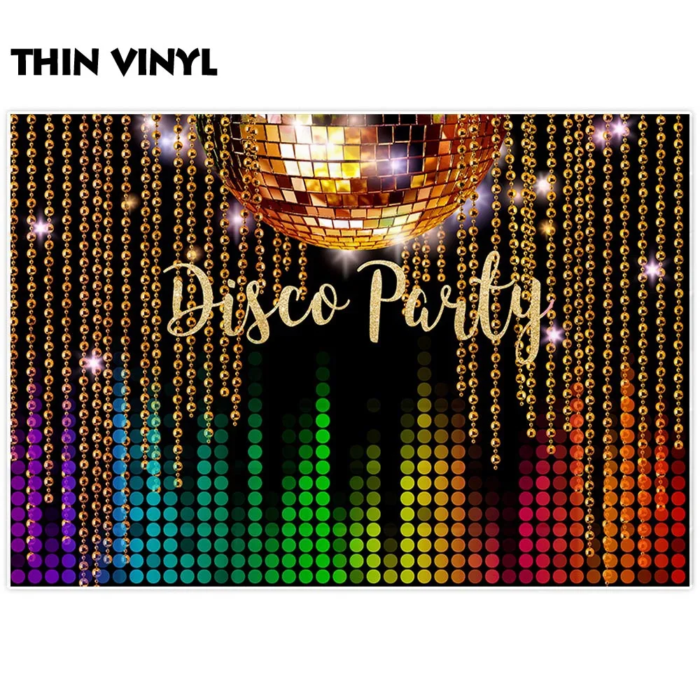 Allenjoy-خلفيات ديسكو لالتقاط الصور ، استوديو الصور ، بريق ، حفلة ، احتفال ، زخرفة ملونة لامعة ، خلفية ، لافتة فينيل