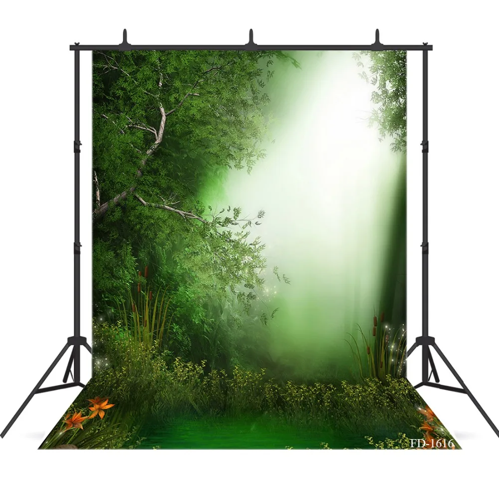 Forest Lake Photography Background For Photograph Accessories Child Baby Shower Vinyl Cloth Printed Photo Backdrops Photo Studio