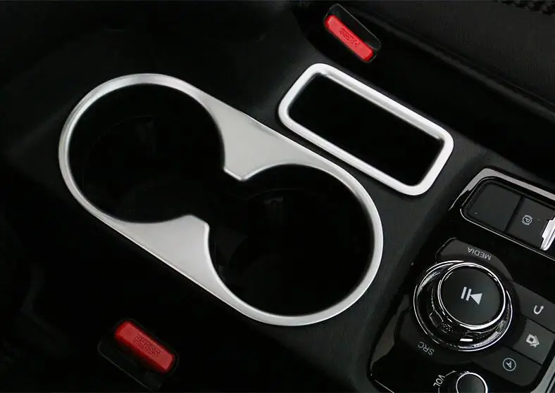 TTCR-II Car full-board trim ABS lamp Center Console middle Cup gear armrest box frame 1pcs for Mazda CX-5 CX5 2013 2014 stickers