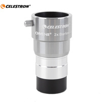 Celestron omni 2x eyepiece barlow eyepiece professional telescope parts 1.25 inch 31.7mm Astronomical eyepiece not monocular