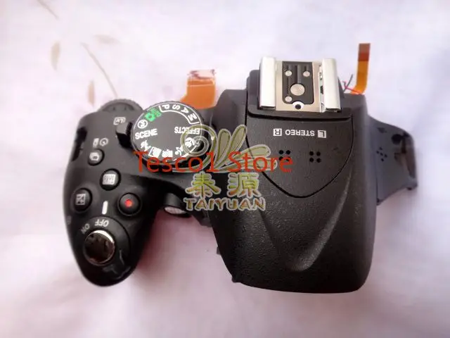 Ban đầu đen nắp trên hội và nút hội thay thế cho Nikon D5200 MÁY ẢNH SLR kỹ thuật số sửa chữa