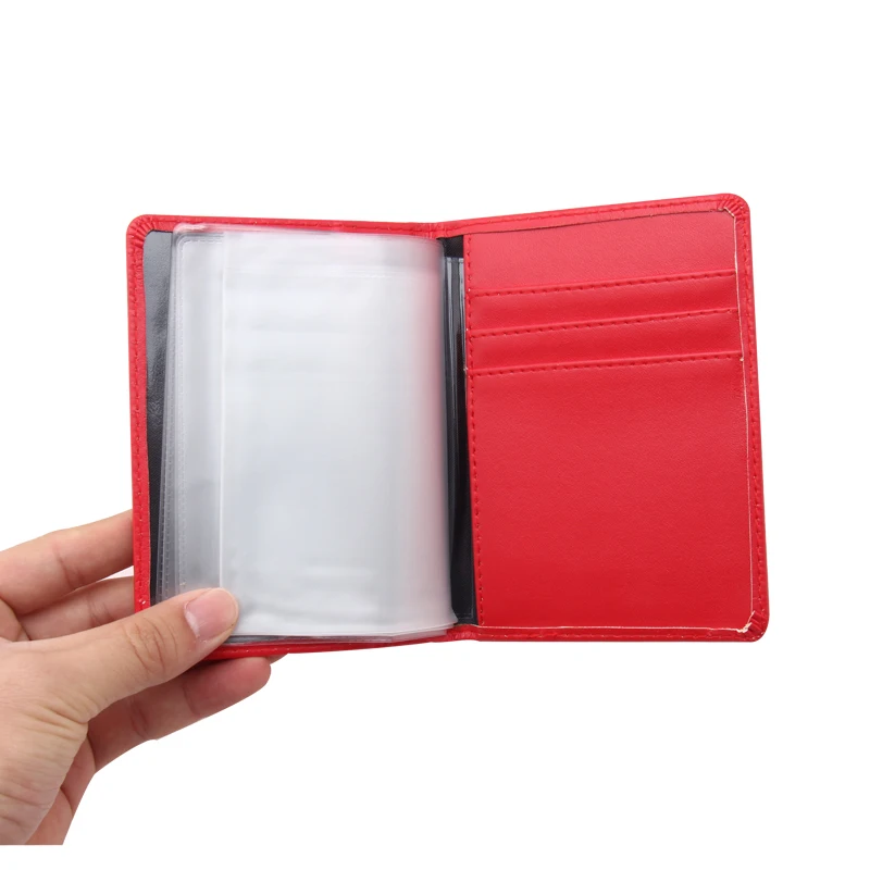 Funda de cuero PU para licencia de conducir, bolsa de documentos de conducción de coche, portatarjetas de crédito, estuche de tarjeta de