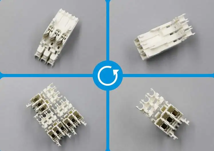 1-1534072-3 3 Position Rectangular Receptacle Connector IDC Tin TYCO connectors TE connectors AMP connectors parts