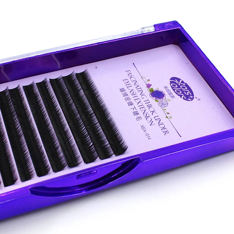 Professional individual Imitate Mink Lower Eyelashes 0.07mm 4mm Natural Under Low Lash Extension Makeup