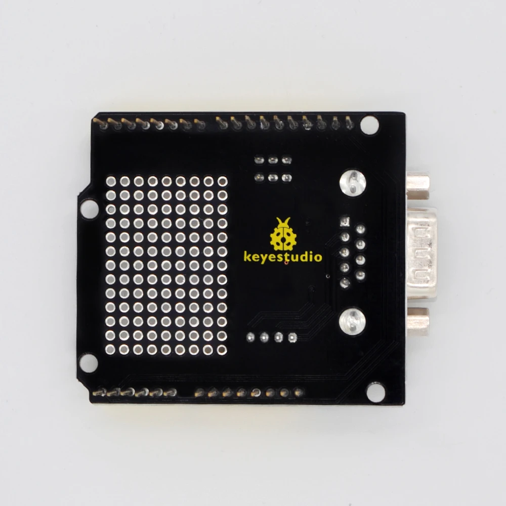 keyestudio RS232 to TTL Conversion Shield Board For Arduino UNOR3 Compatible with RS232 Interface