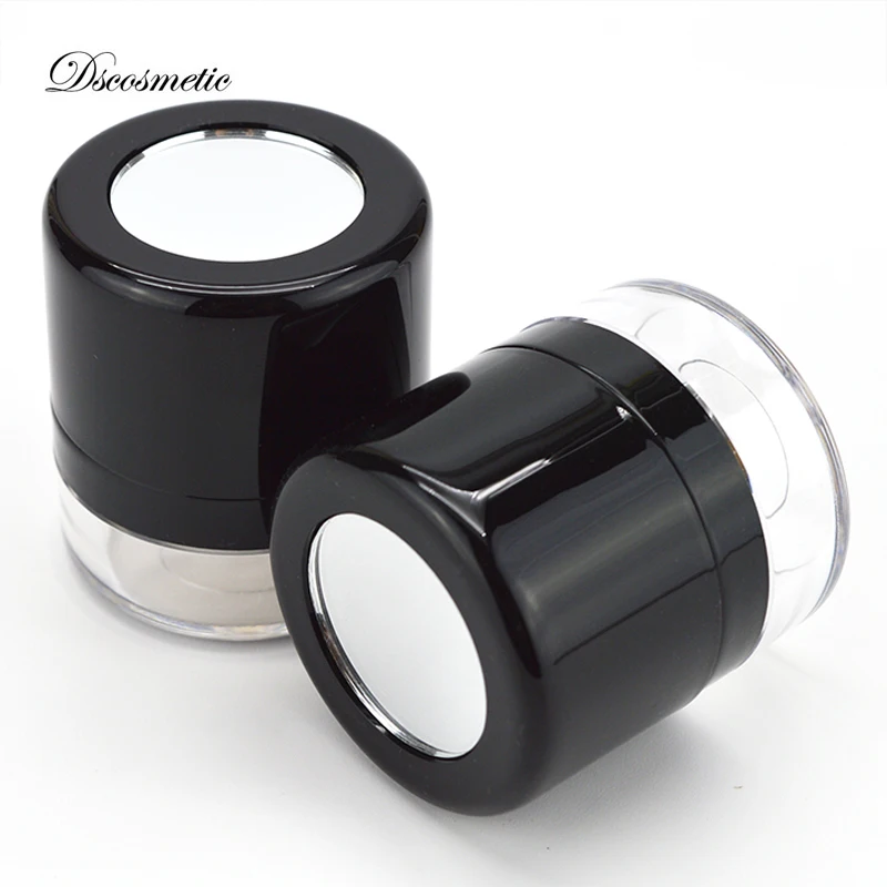 Allentato mineral powder jar pennello soffio jar foundation brush con setaccio spazzola di trucco per cosmetici