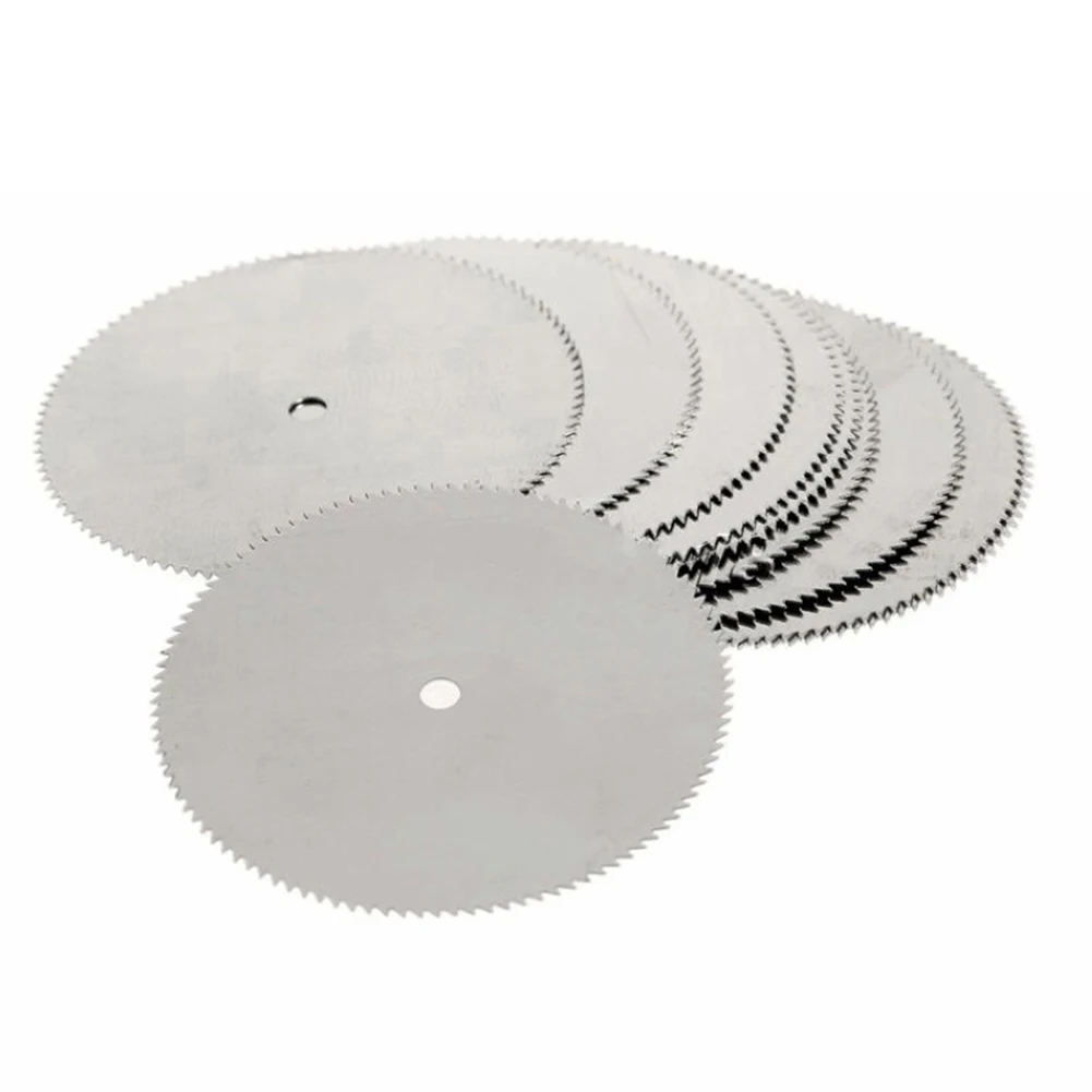 

10Pcsx Mini HSS Circular Saw Blades 22/25/32mm Cutting Disc Wheel Wood PVC Cutter Rotary Tool Accessory