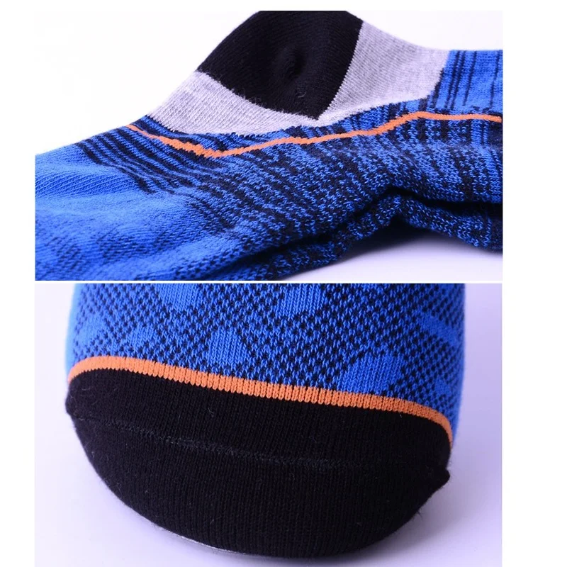 1Pair Professional Cotton Breathable Men\'s Outdoor Sport Socks Summer Thin Running Riding Racing Trekking Sport Socks for Men