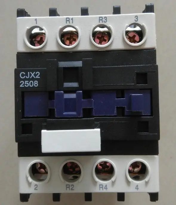 

Free Shipping CJX2-25008 CJX2-2508 AC contactor 220V/50Hz 25A