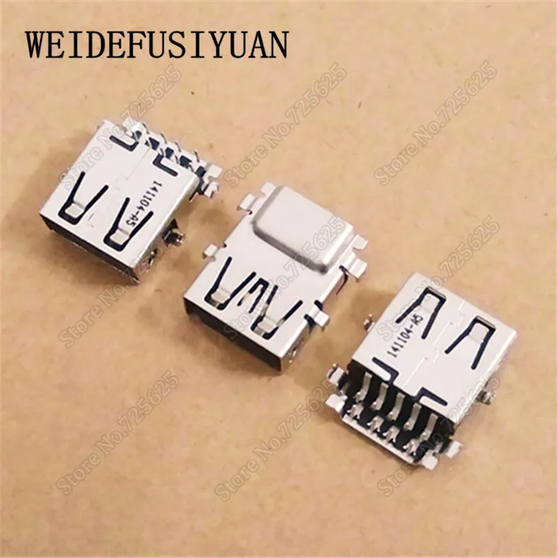 

10pcs/lot USB 3.0 Jack Socket Connector for Lenovo E530 E535 G480 G480A V480 V480A USB Female Port