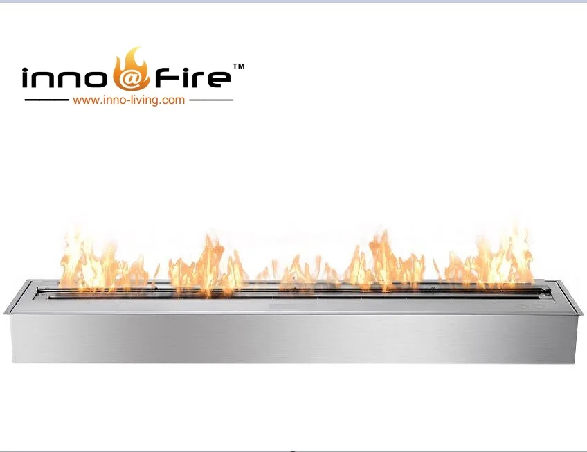 Inno living fire 48 inch wall insert bio ethanol fireplace