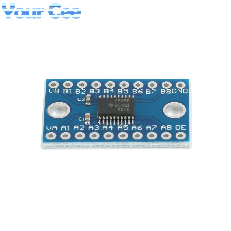 10pcs/1pc TXS0108E 8 Channel Logic Level Bi-directional Converter Module 3.3V 5V TXB0108 Mutual Convert Module TXS0108