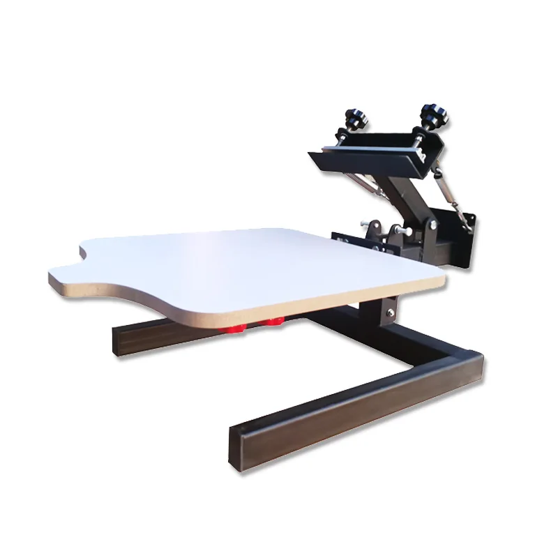 Wholesales desktop one color manual screen printing machine screen press screen printer