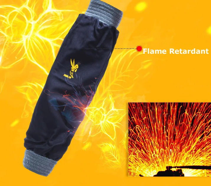 Flame Retardant Work  Sleeve Welder FR Cotton Welding Sleeves