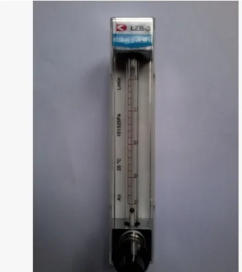 

Glass rotameter LZB-3 10-100Ml / min liquid water 6-60ml / min 4-40ml / mi