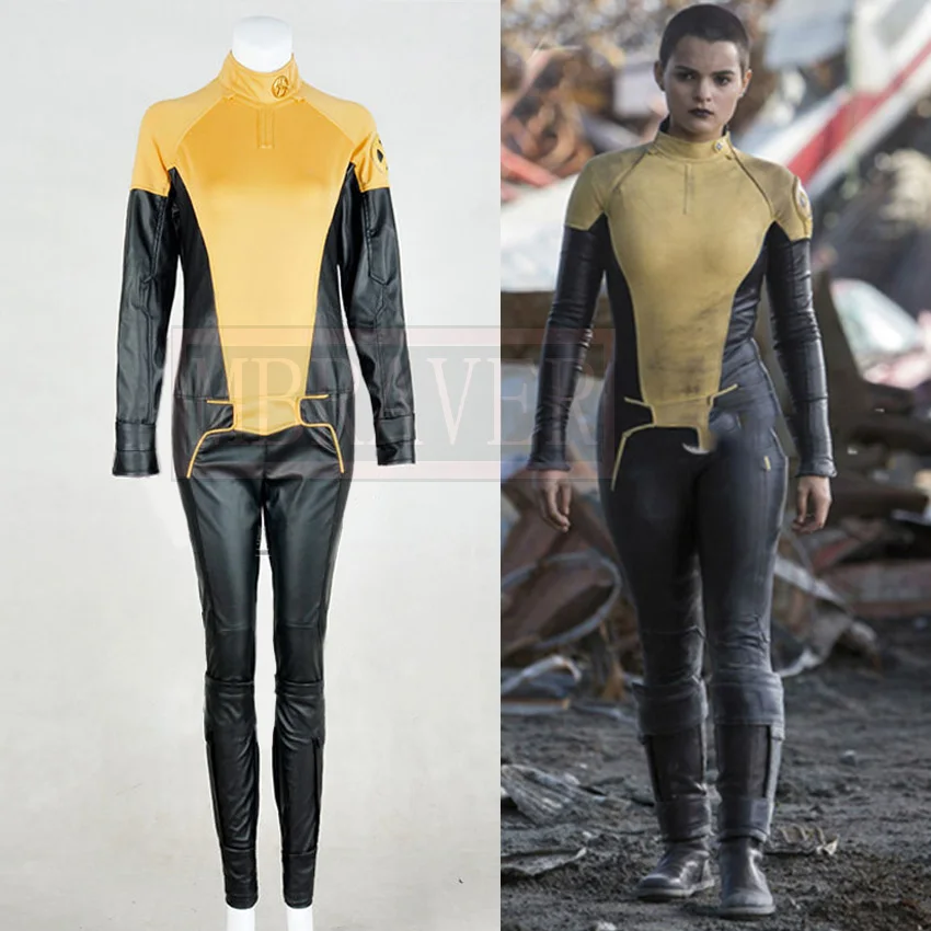 Deadpool Costume Negasonic Teenage Warhead Cosplay Costume Adult Women Halloween Carnival Suit Outfit Custom Made