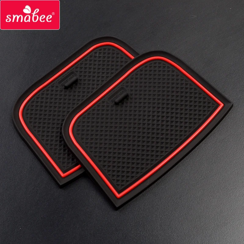 smabee Anti-Slip Gate Slot Mat For KIA SPORTAGE QL 2016 2017 2018 QL 4th Gen Accessories Rubber  Cup Holders Non-slip mats