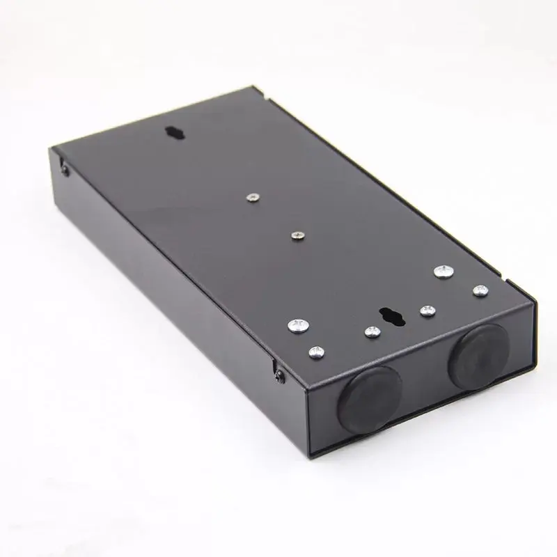 fiber optic termination box 16 core fully installed LC pigtail&adapter SPCC 8 ports patch panel ftth distribution ELINK