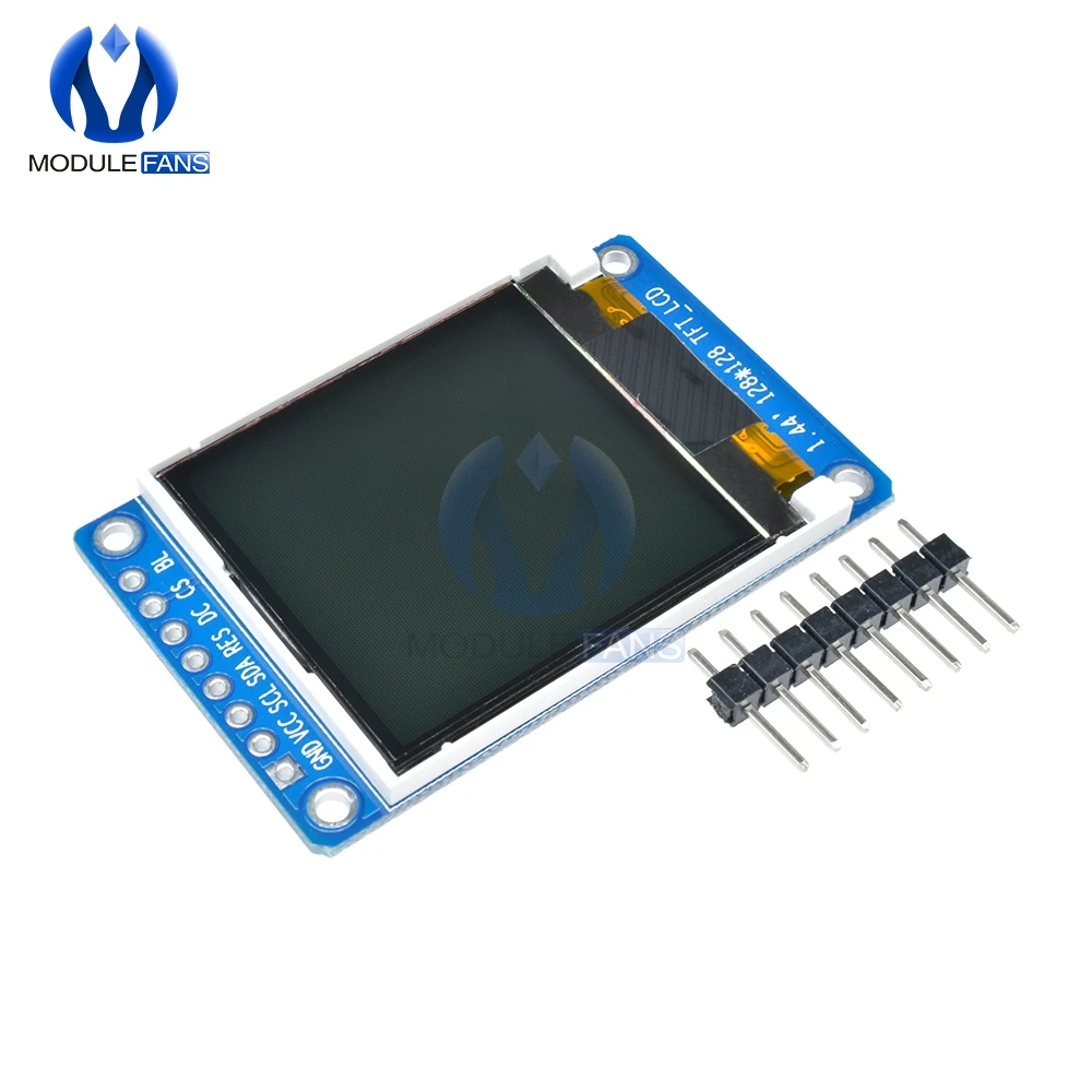 1,44 Zoll 1,44 Zoll serielles 128 x 128 ST7735S Vollfarb-TFT-LCD-Anzeigemodul 8-polige serielle SPI-Schnittstelle 3,3 V Stromeingangsplatine 8P – Detail 4