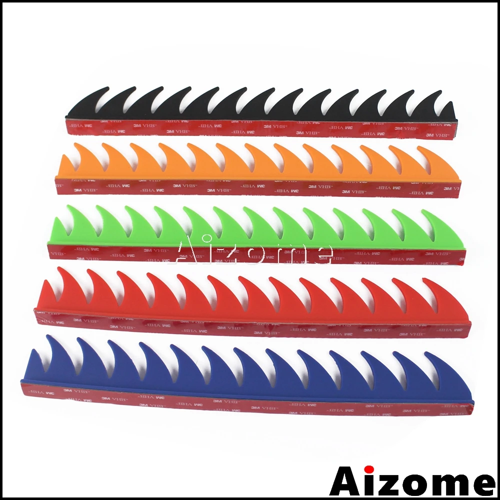 1x Rubber Motorcycle Helmet Mohawk Sticker Dirt Biker Punk Mohawk Biker Helmet Mohawks Spikes - Image 4